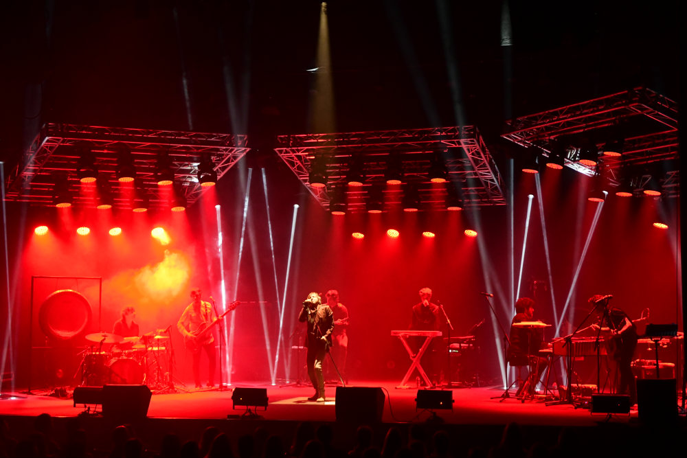 Babasónicos en el Teatro Solís. Foto: Marcelo Bonjour