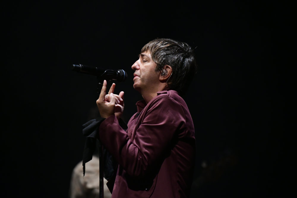 Babasónicos en el Teatro Solís. Foto: Marcelo Bonjour