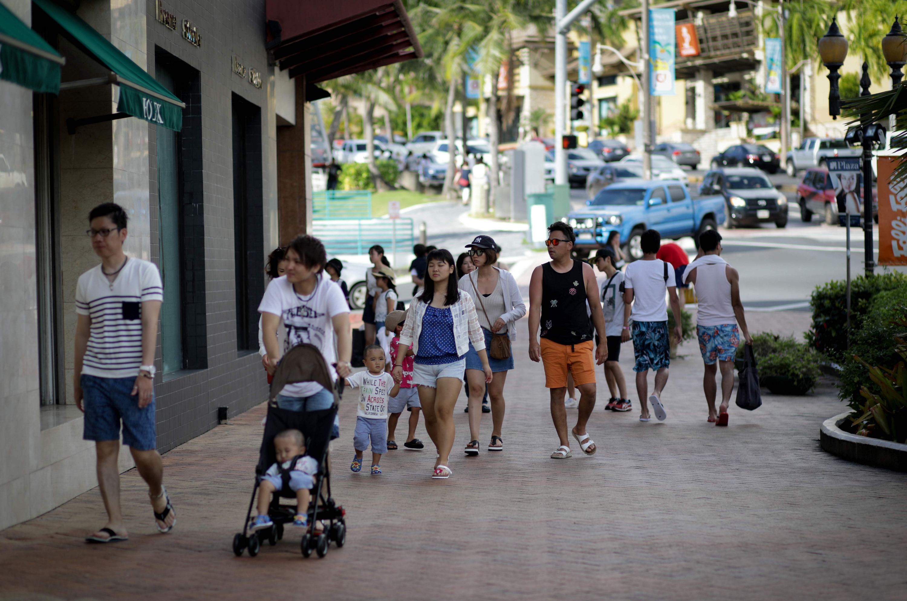 La isla Guam, amenazada por Norcorea. Foto: AFP