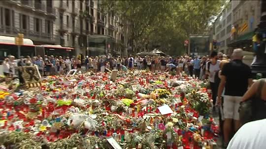 Barcelona se prepara para manifestación contra el terrorsimo