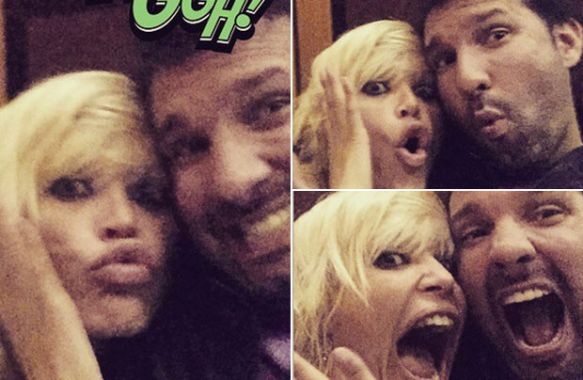 Nazarena Vélez y su ex, Gonzalo Gamarra. Foto: @nazarenavelez