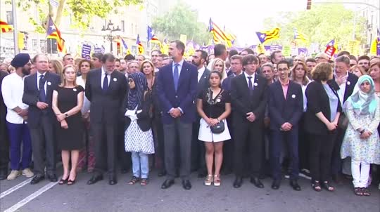 Manifestación en Barcelona