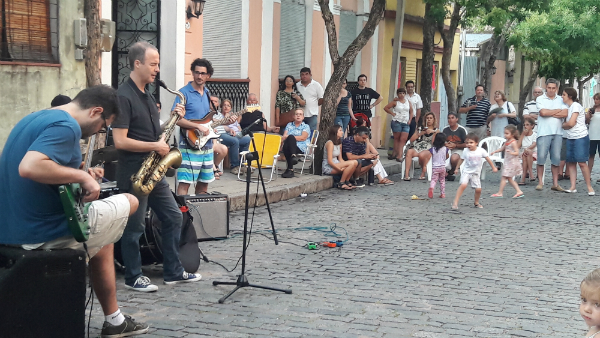 Este enero en Mercedes se celebró la décima edición del festival Jazz a la calle.