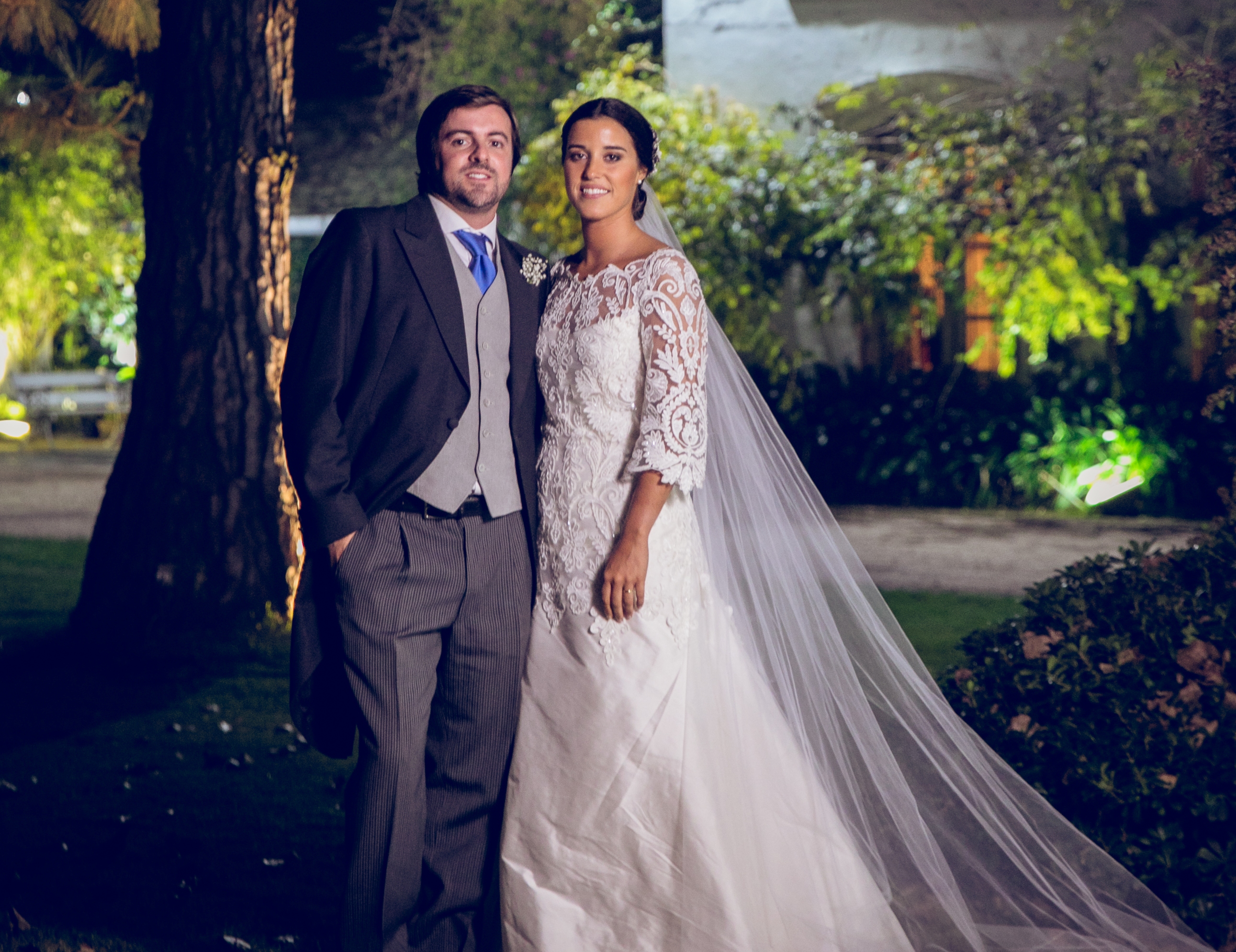 Los novios. Foto: Santiago Moreira