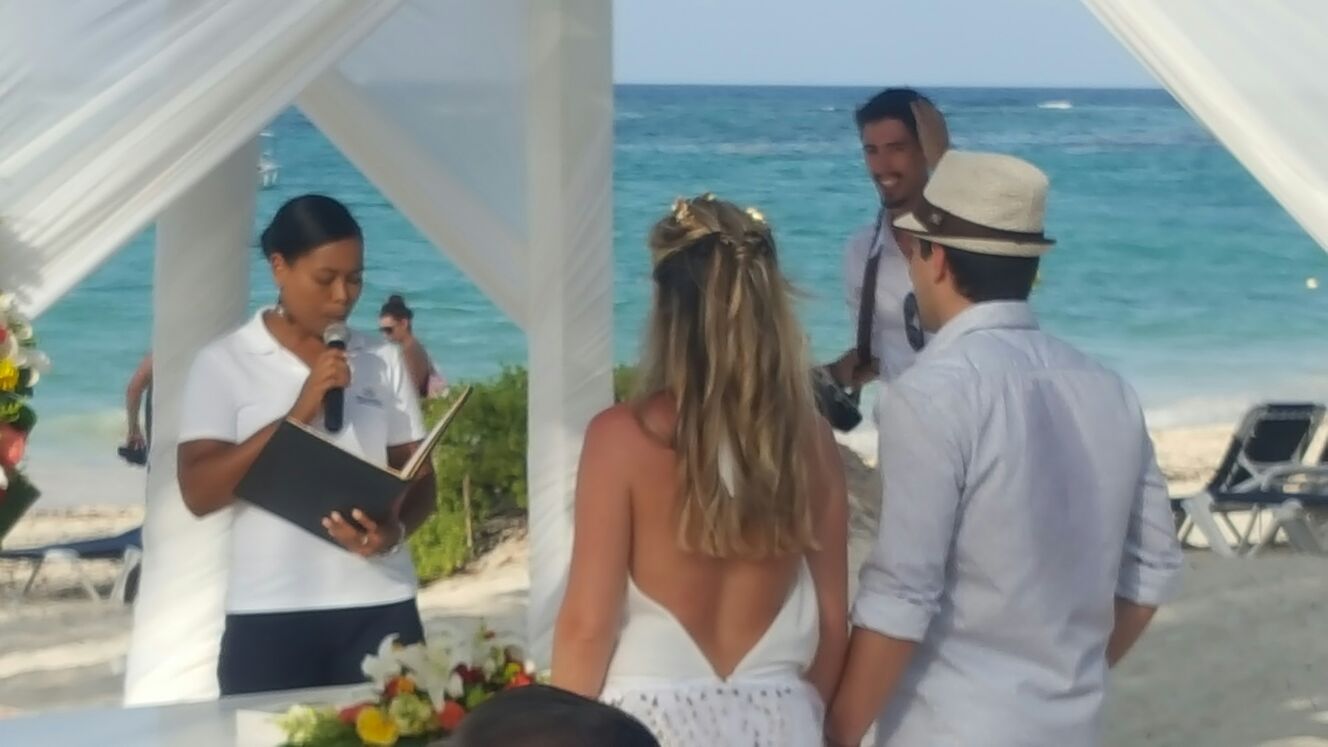 La boda de la hija de Fernando Vilar.