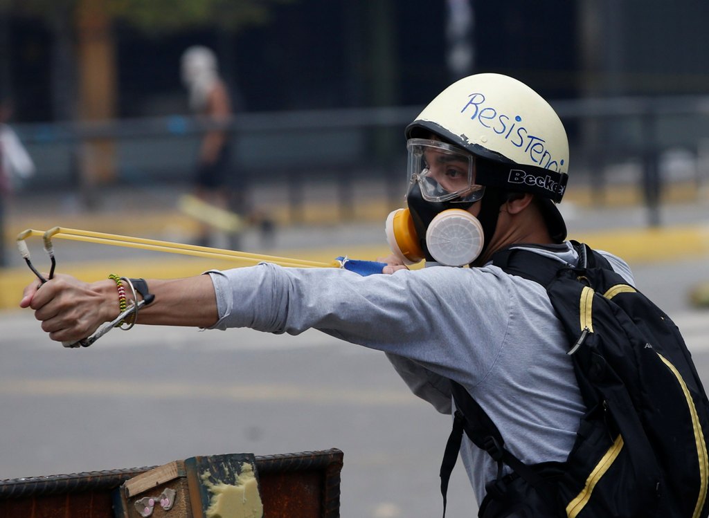 Protestas en Venezuela. Foto: Reuters