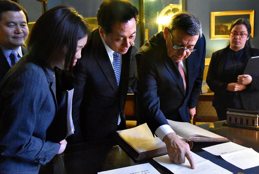 Ocho embajadores de confianza tiene Uruguay por el mundo. Foto: mmrre.gub.uy