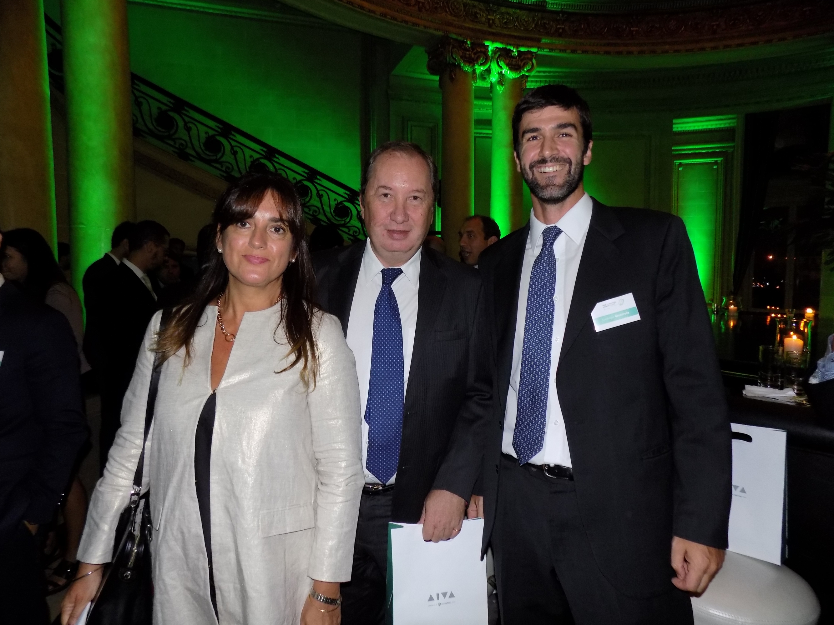 María Angel Silva, Sergio Gavronsky, Santiago Queirolo.