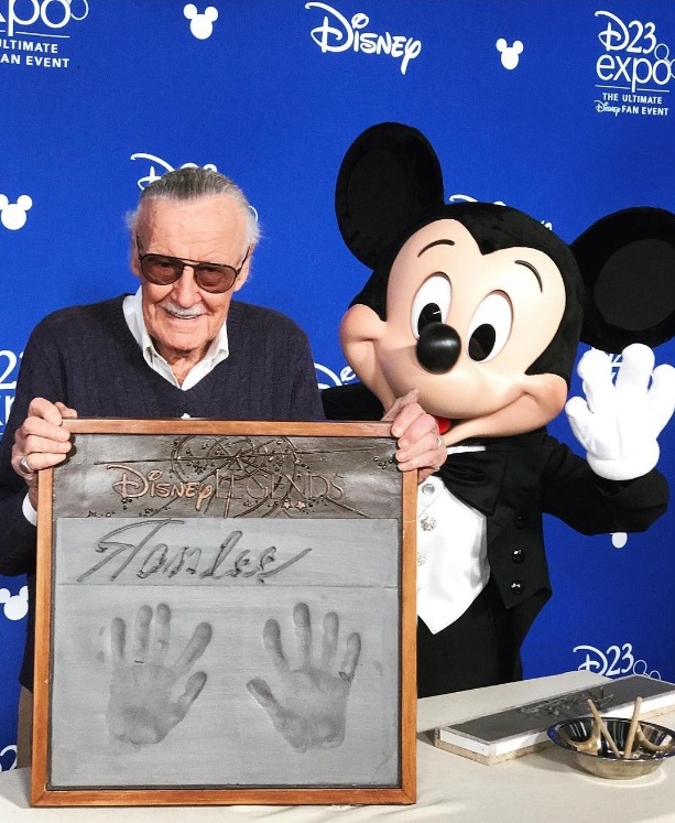 Stan Lee fue reconocido en la ceremonia. Foto: Instagram