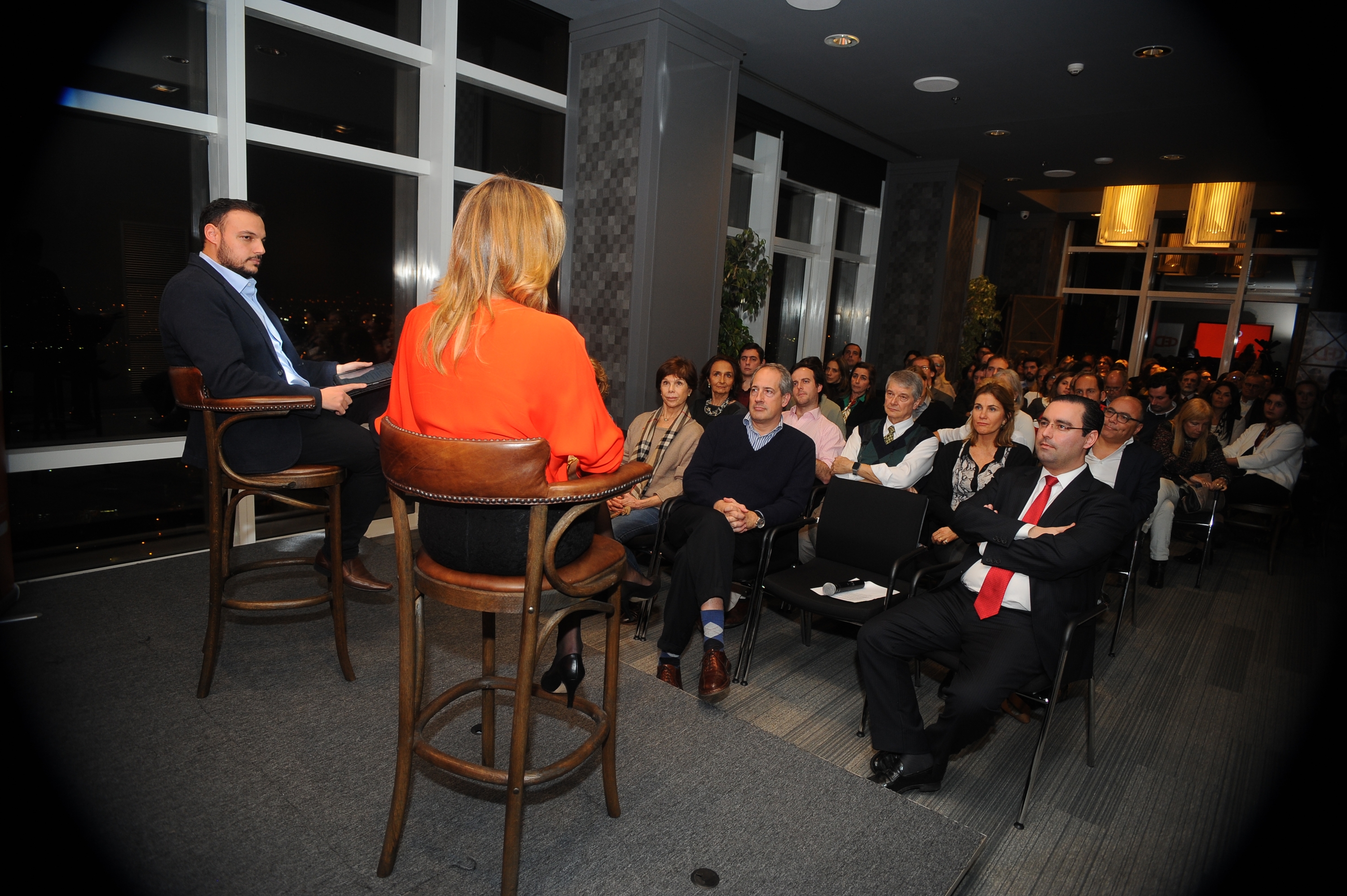 El evento se realizó en Piso 40.