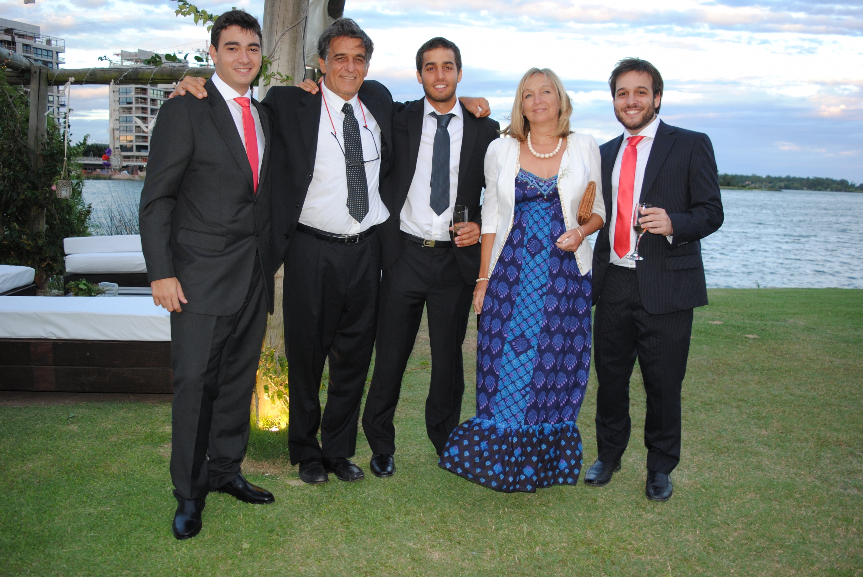 Gabriel Yanneo, Fernando y Santiago Fabiano, Lilian Pigatto, Bruno Fabiano.