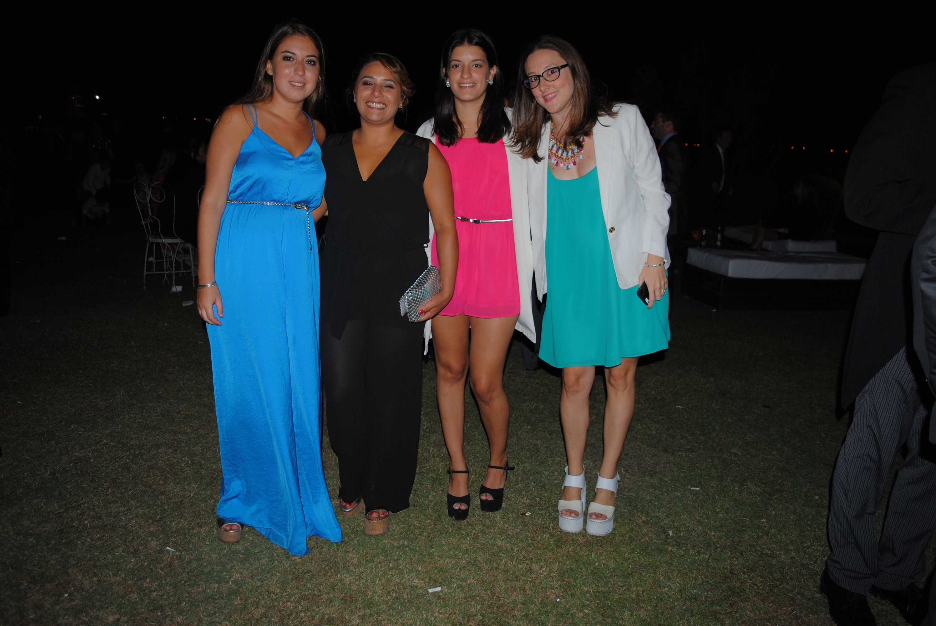 Andrea Casales, Tatiana Rodríguez, Daniela Baldovino, Agustina Viera.