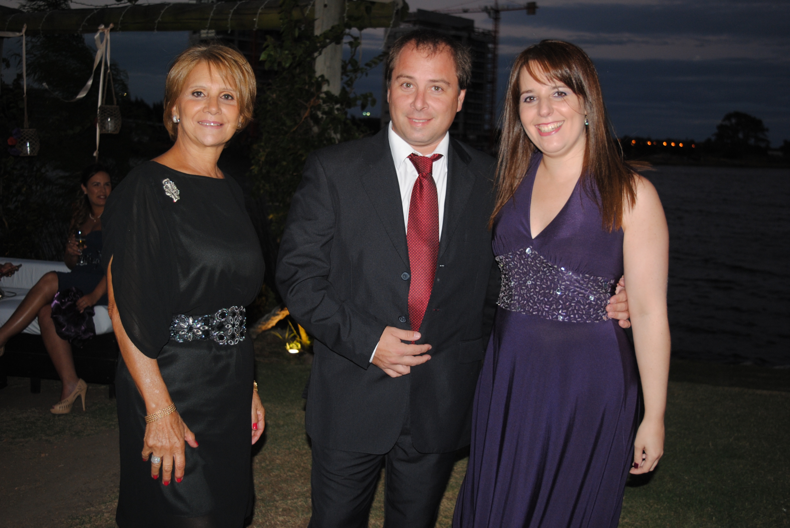 Graciela Seijas Lacassie, Alejandro Lemes, Paola Aguilar.