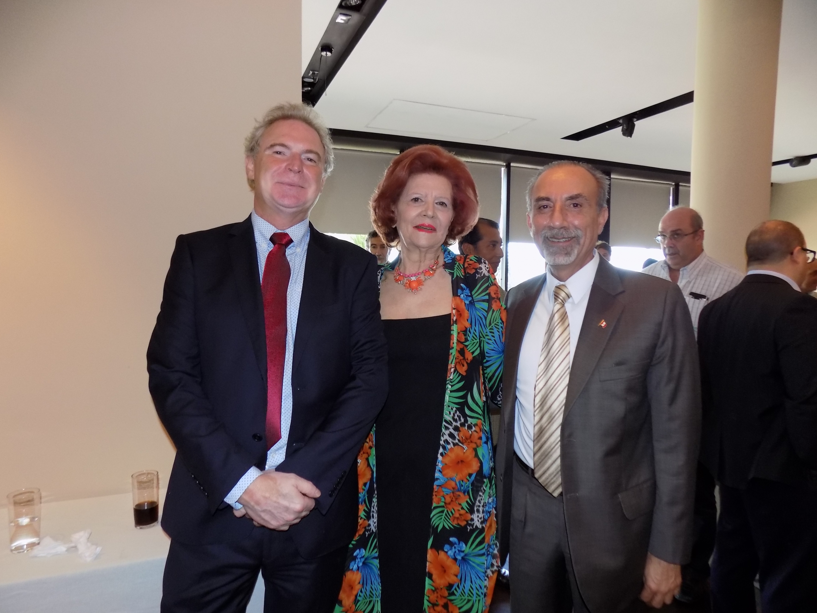 Jorge saracini, Josefina Gnocchi, Jesús Carranza.