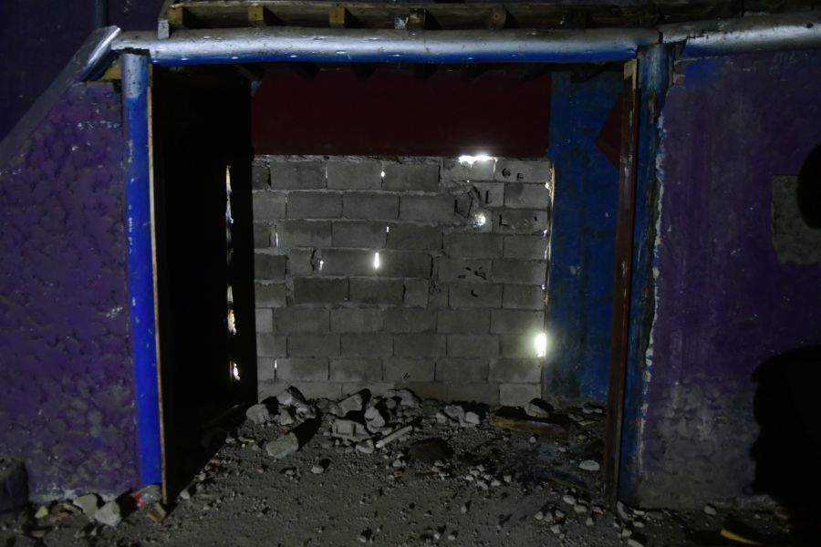 Destrozos: la Intendencia de Canelones no frenó el ingreso de malvivientes a las instalaciones de la antigua discoteca de Marindia. Foto: M. Bonjour