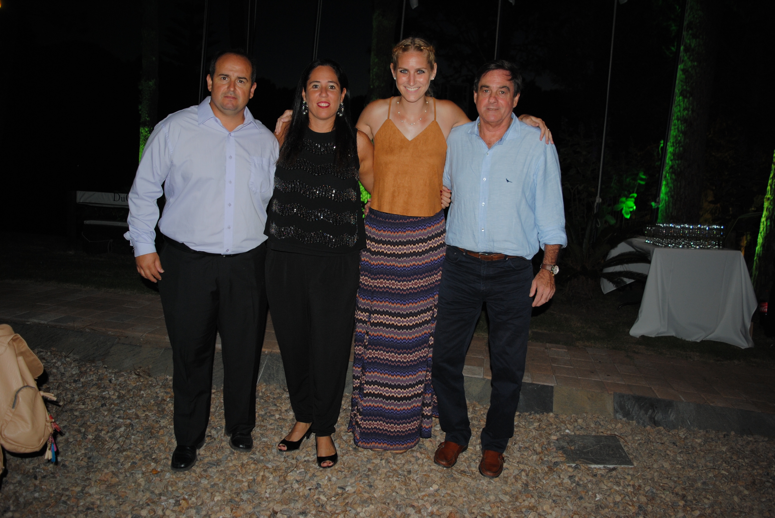 Gonzalo Ferrer, Rossana Paselle, Agustina Nieto, Eduardo Burgos.