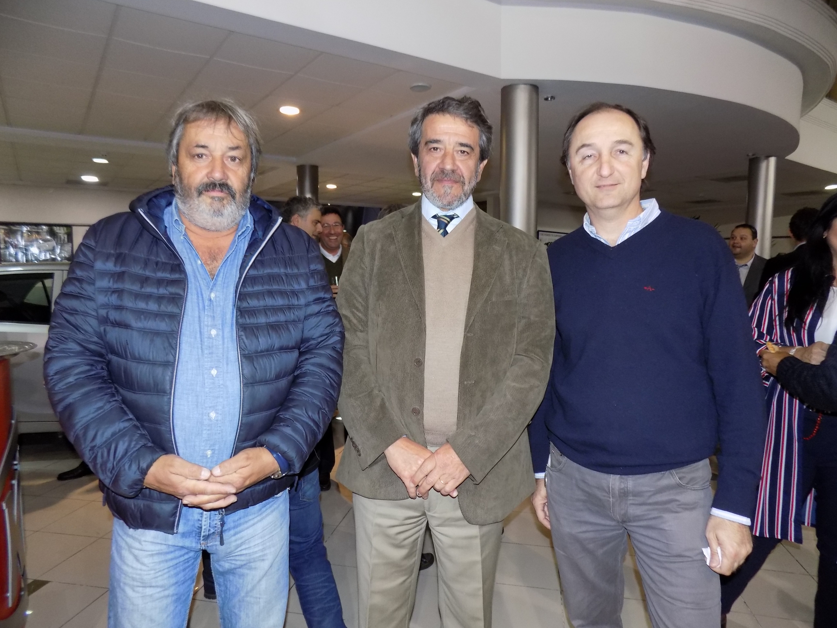 Delmiro Gonzalez, Alvaro Rodriguez, Alvaro Faroppa.