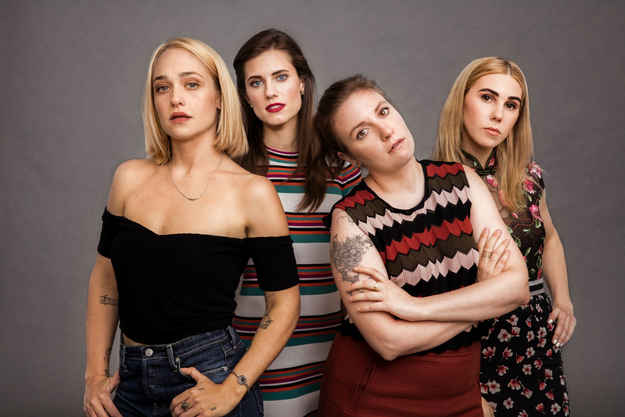 Con Jessa, Hannah y Shoshanna completa el cuarteto de las <i>Girls.</i>