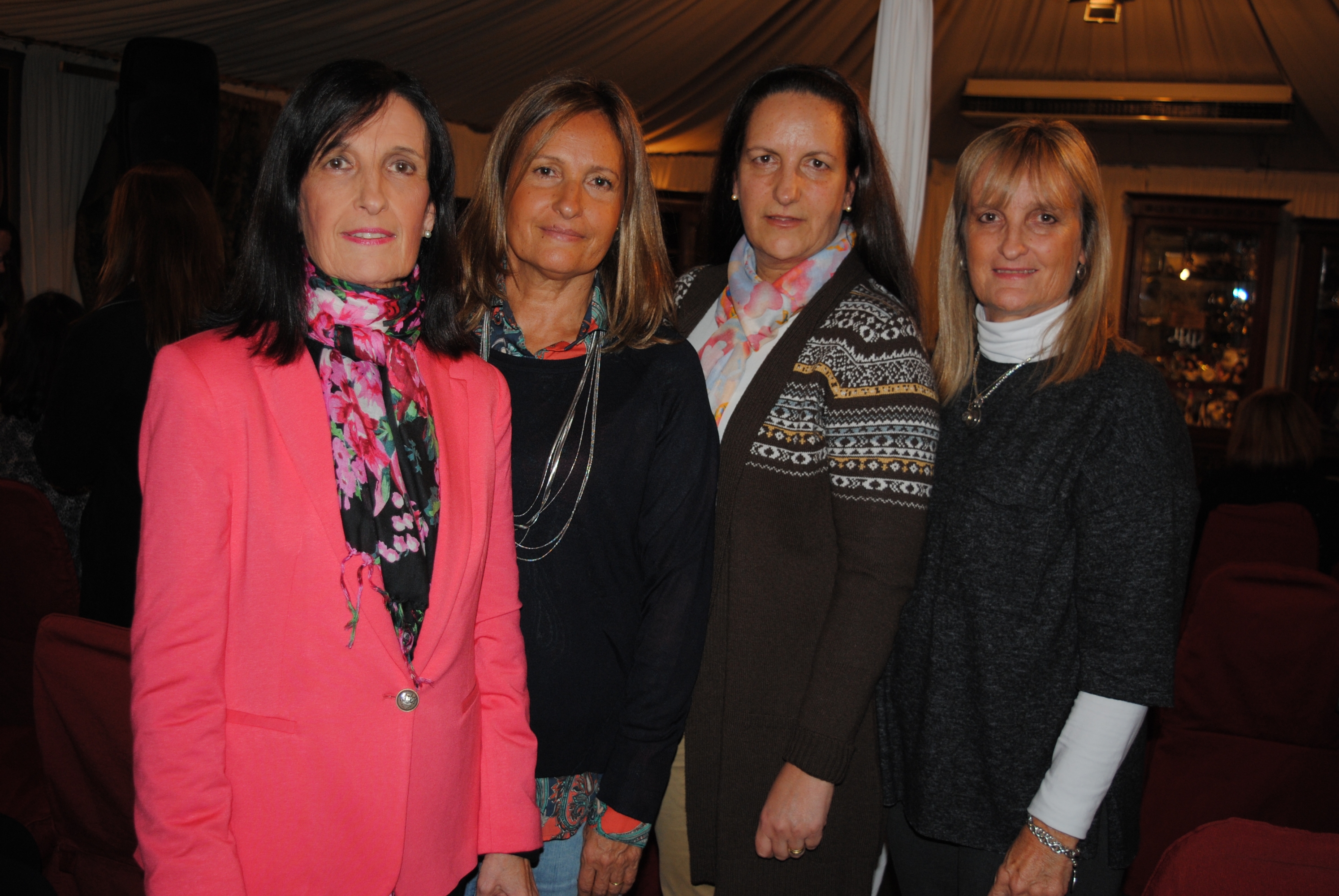 Mercedes, María Clara, María Lucía y María Victoria Cibils.