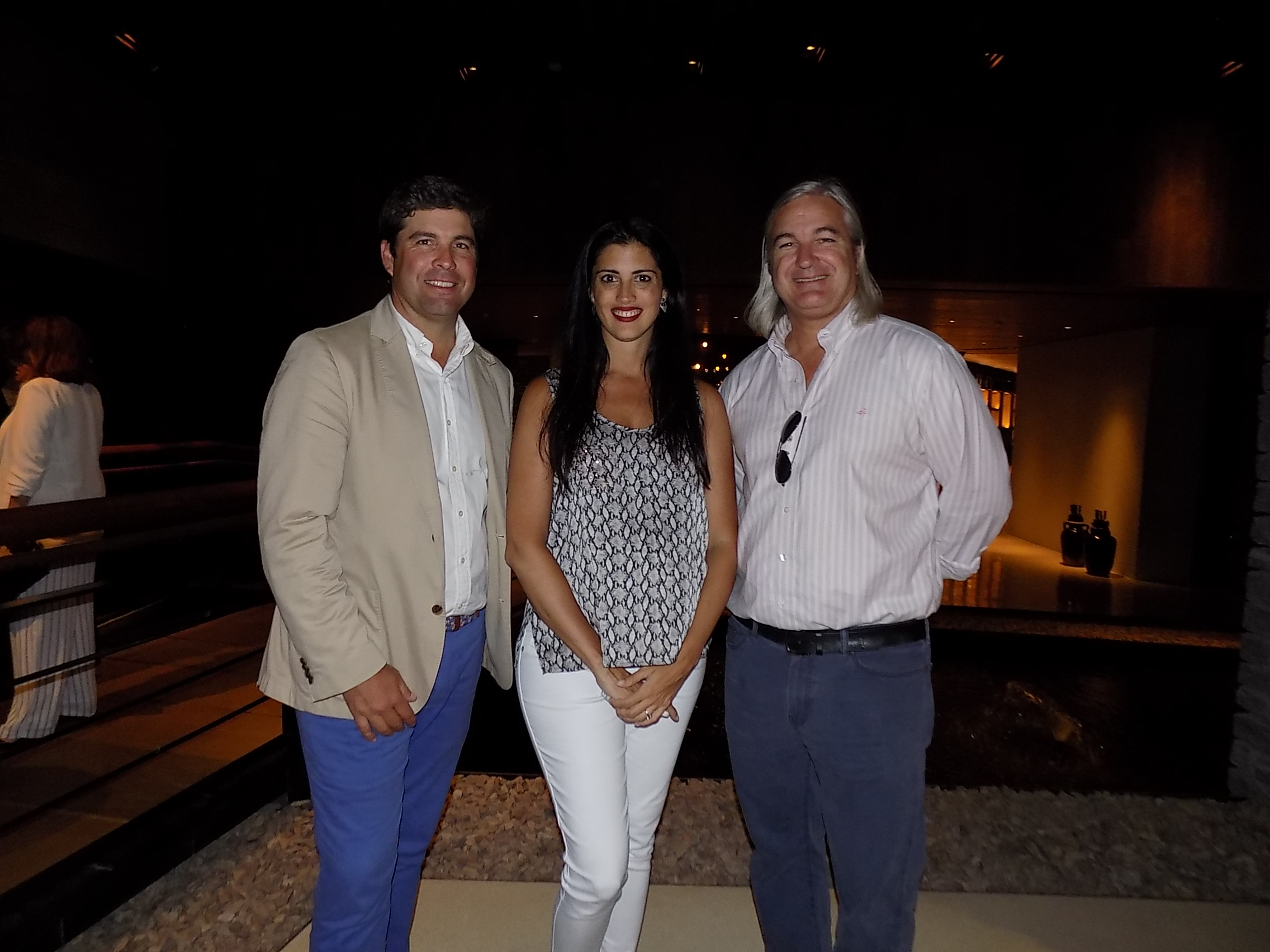 Nicolás Kovalenko, Lucía Cabanas, Christian Wylie.