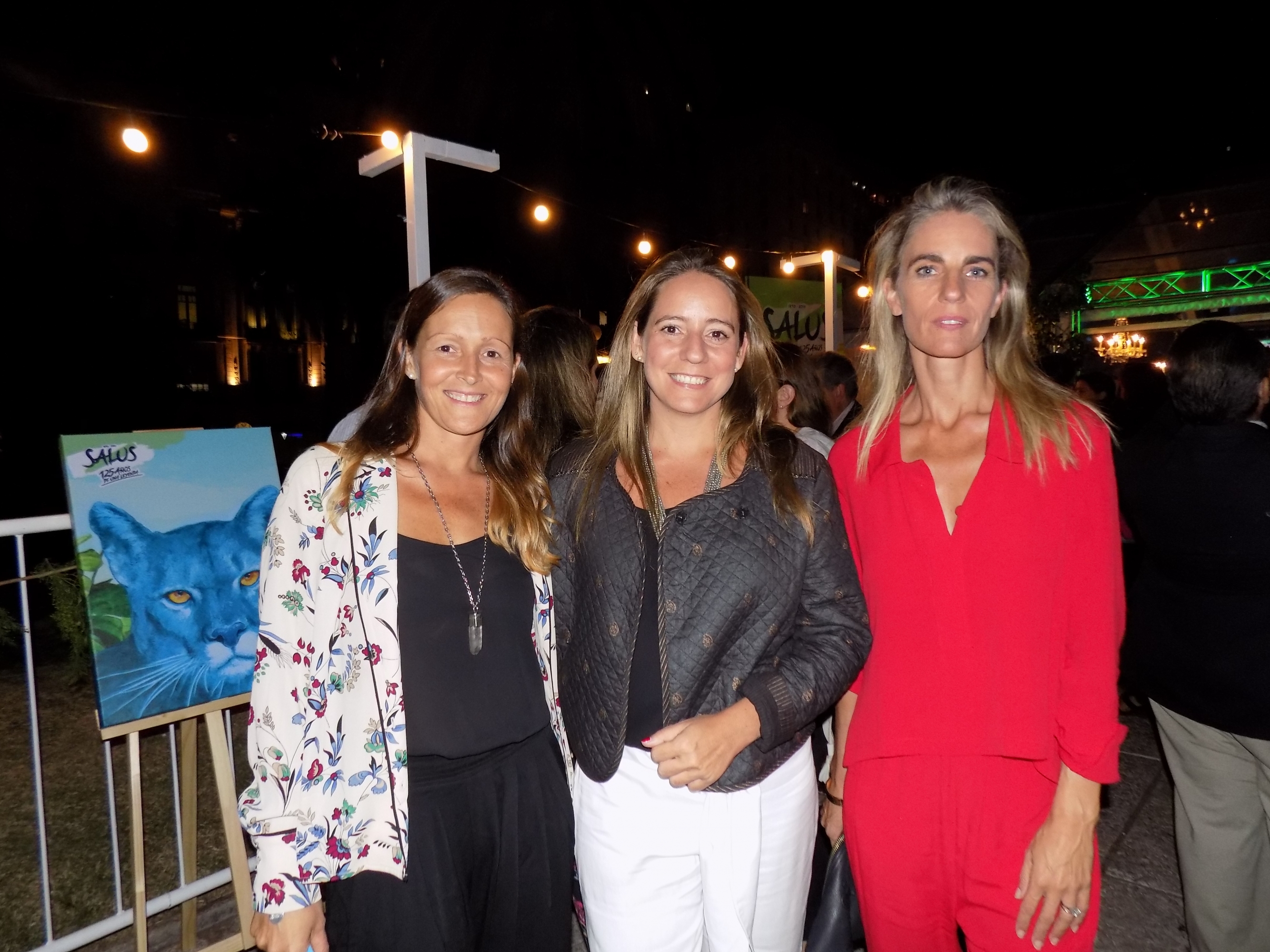 Flavia Etcheverry, Agustina Navarro, Adela Dubra.