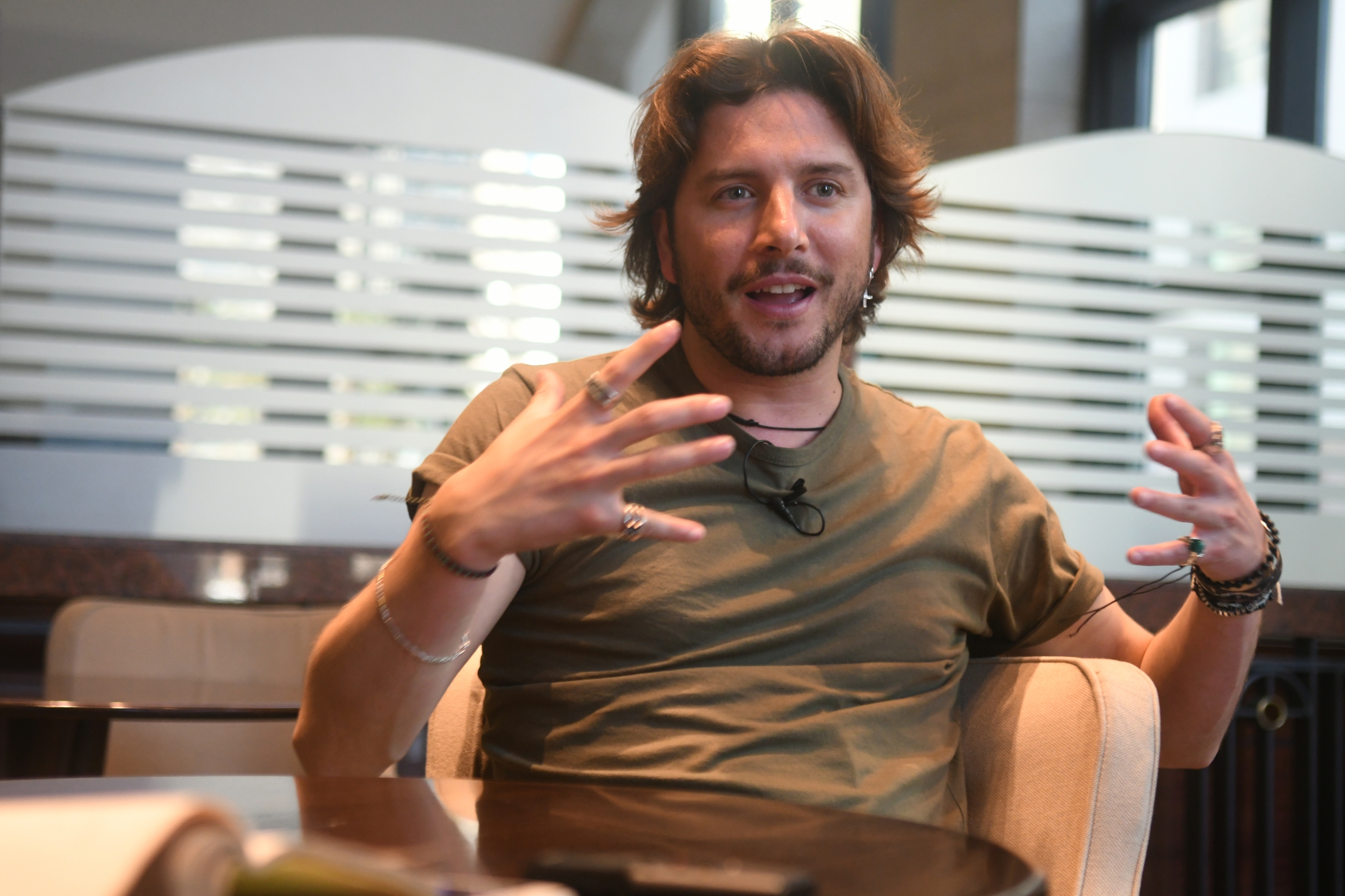 Carrasco visitó Uruguay para adelantar el que será su primer show aquí. Foto: F. Flores