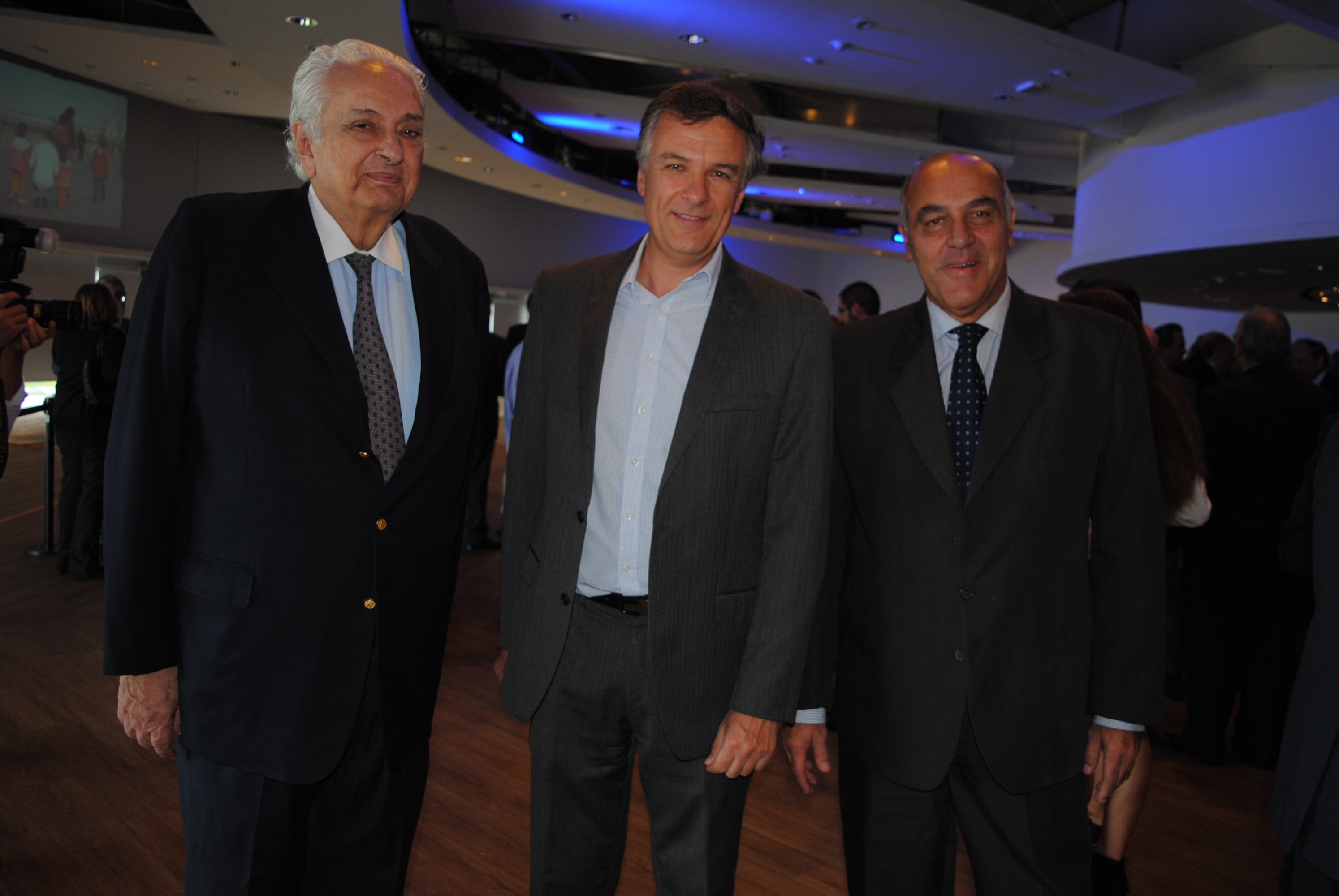 Pedro Baridón, Mario Tucci, Gabriel Murara.