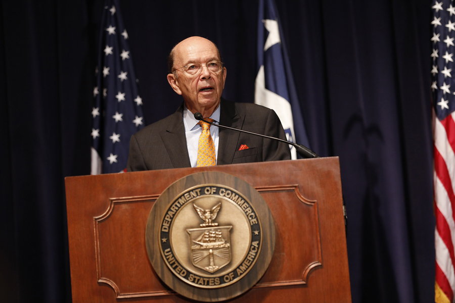 Wilbur Ross, secretario de Comercio de Estados Unidos. Foto: AFP