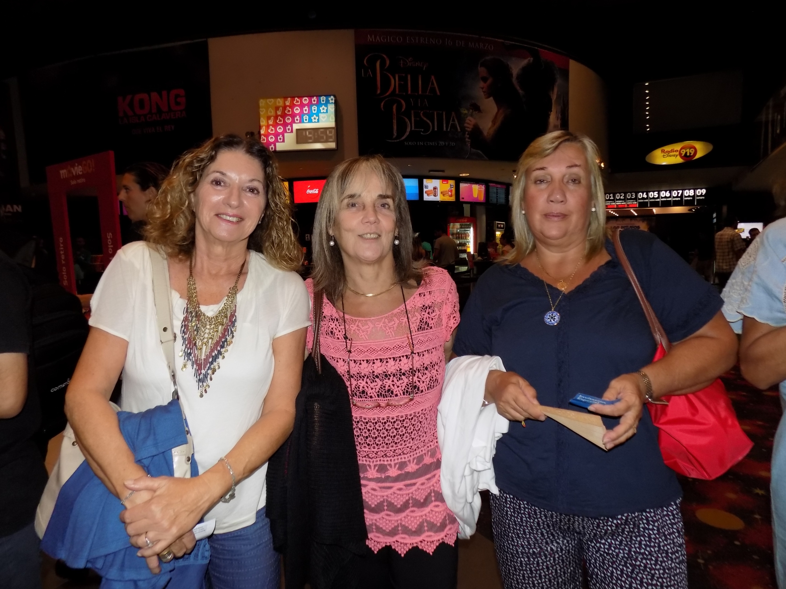 Cristina Muñoz, Beatriz Bebeacua, Nora Scheck.