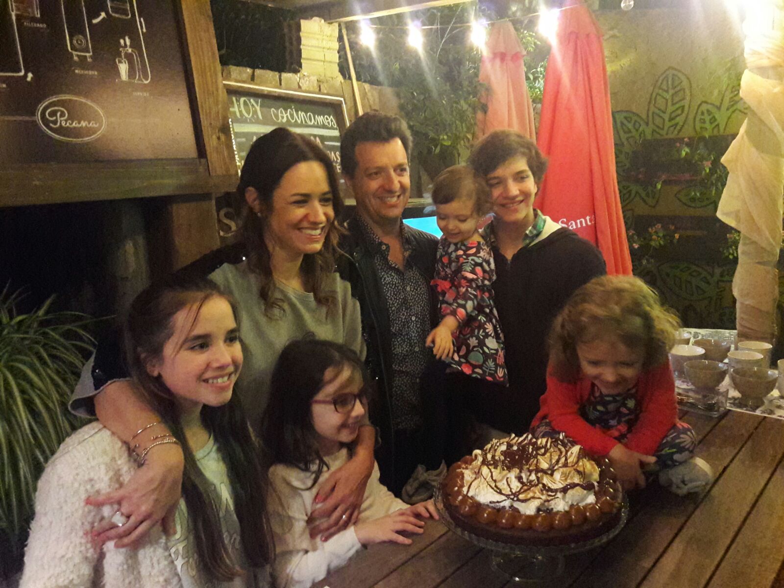 El cumpleaños de Cata Ferrand.