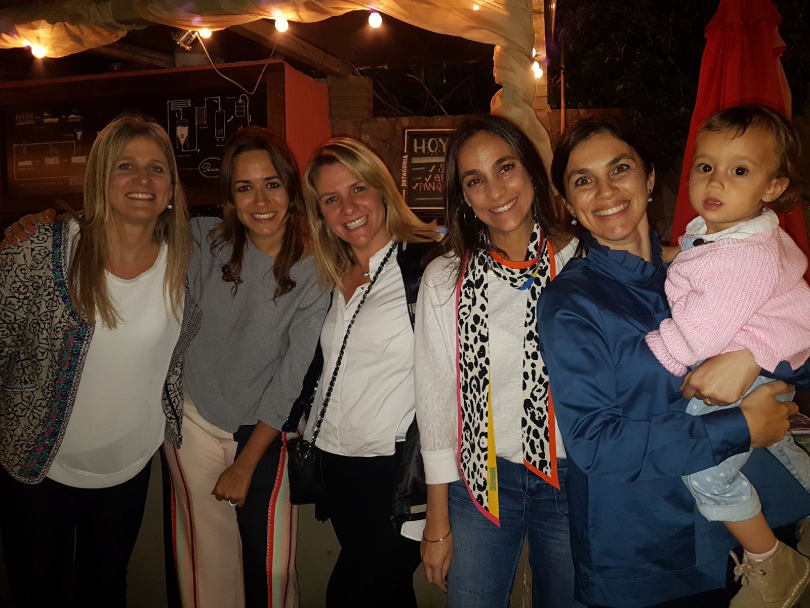 El cumpleaños de Cata Ferrand.