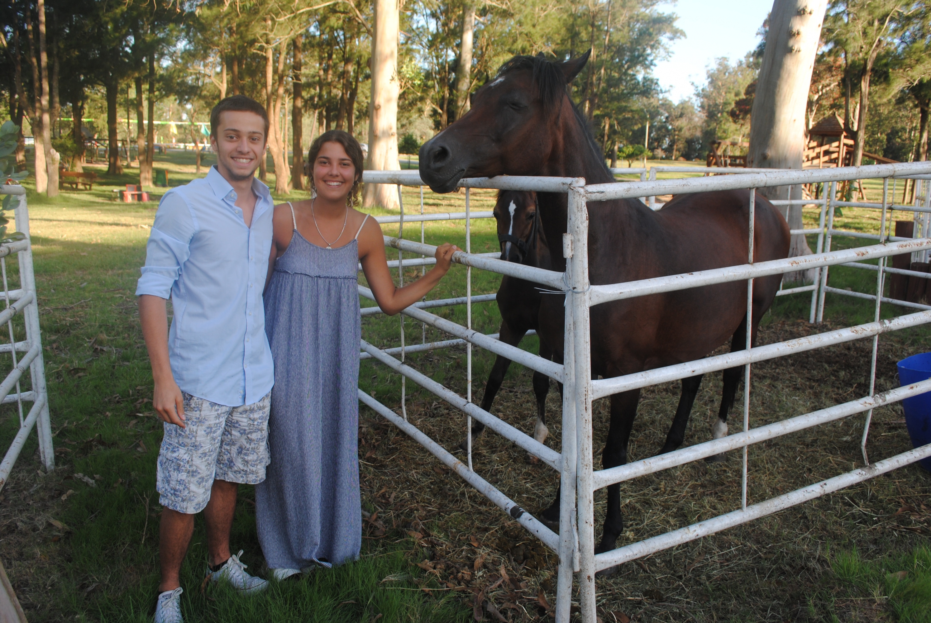 Ignacio y Sofía Sica.