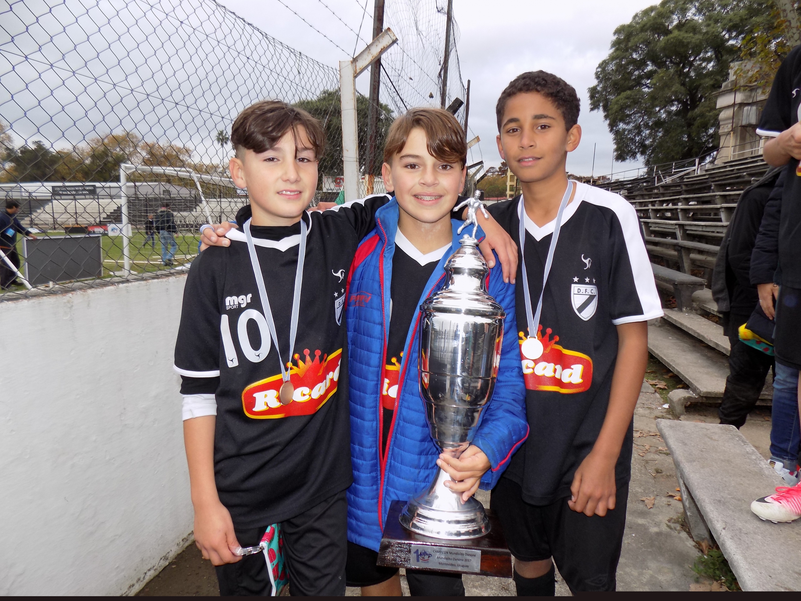 Gonzalo de Mello, Agustín Machado, Joaquín Alvez.