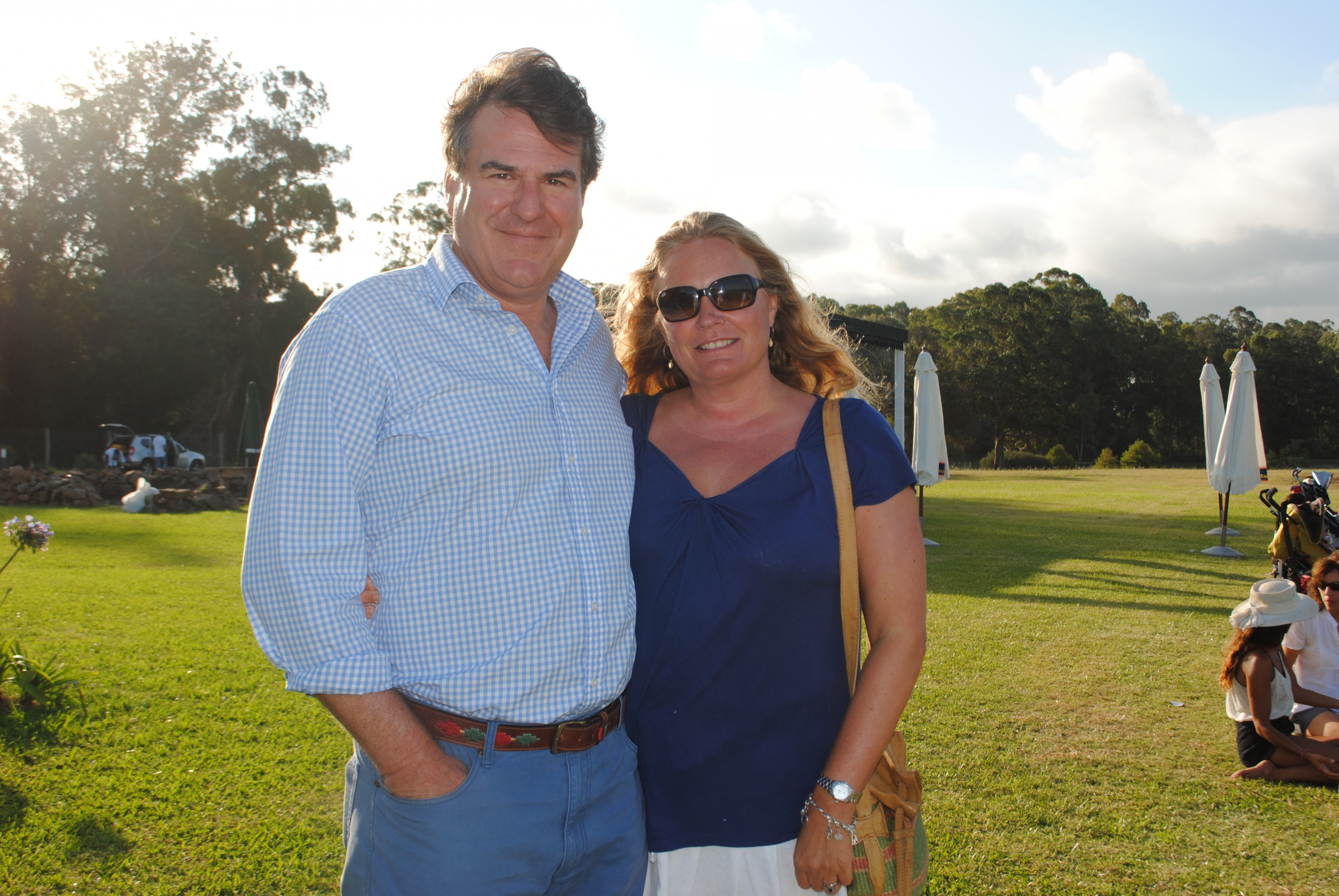 Ben y Belinda Lyster-Binns.