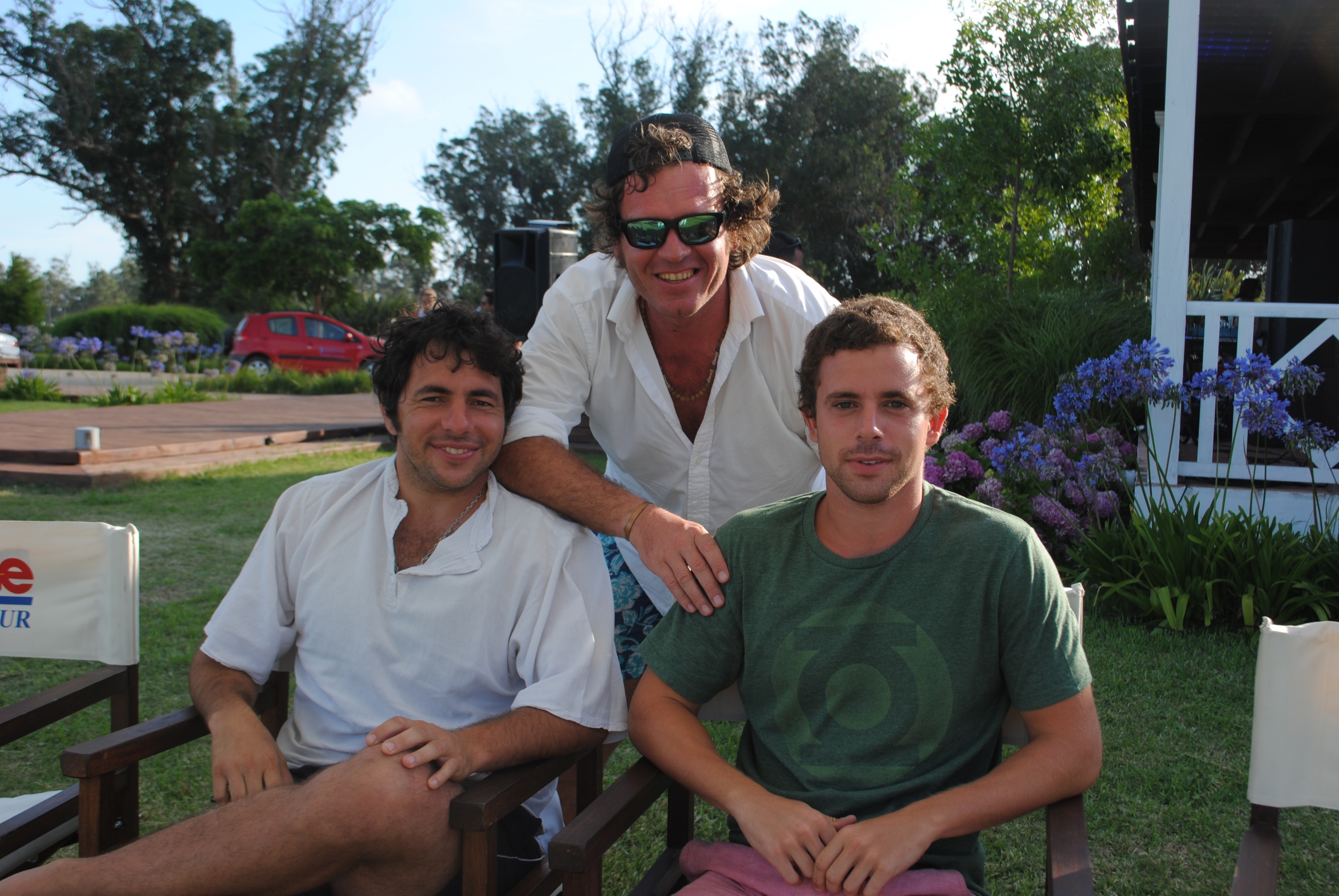 Luis Clementi, Juan Butler, Jerónimo Arocena.