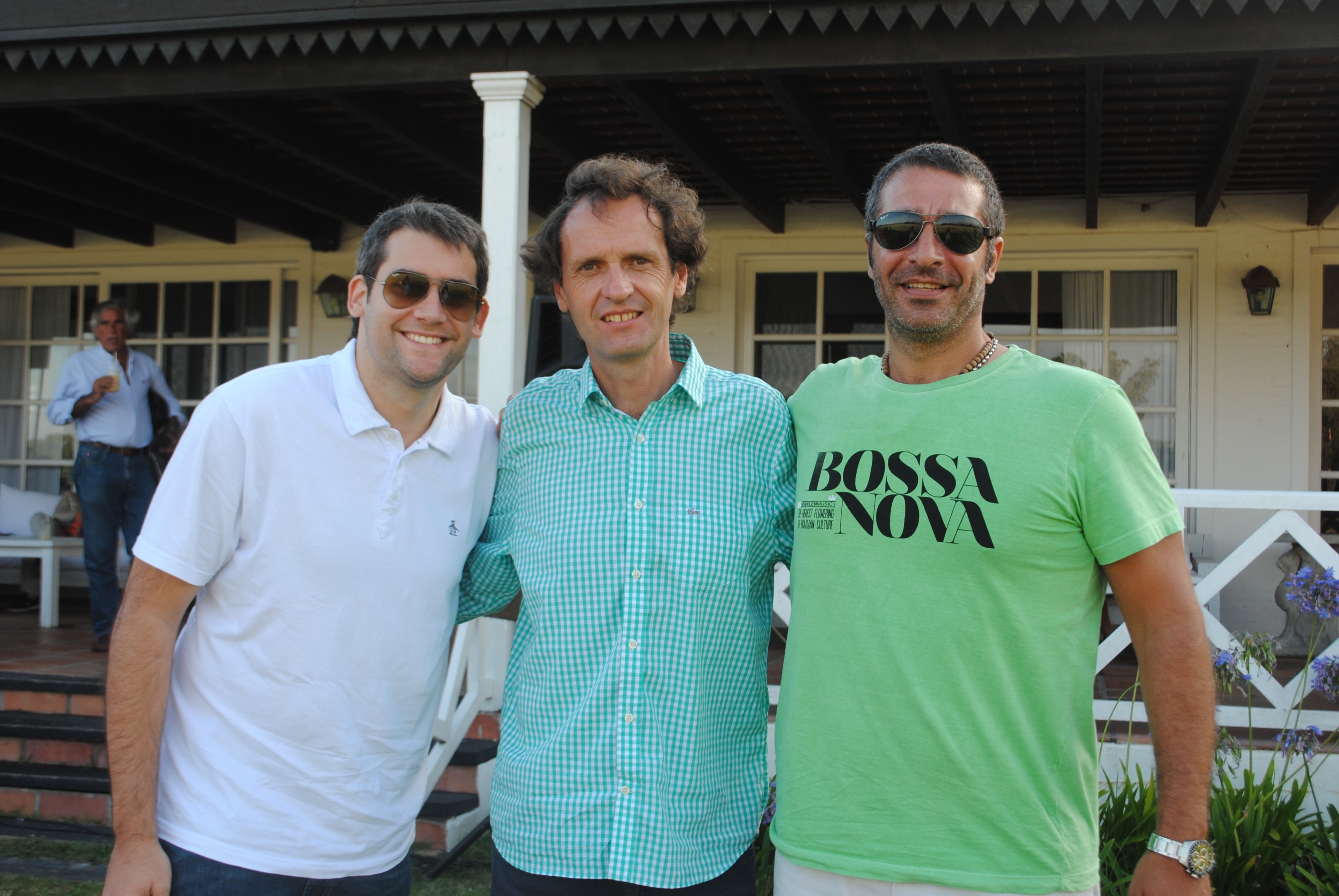 Martín Vercelini, Sergio Goloubintseff, Fabian Grant.