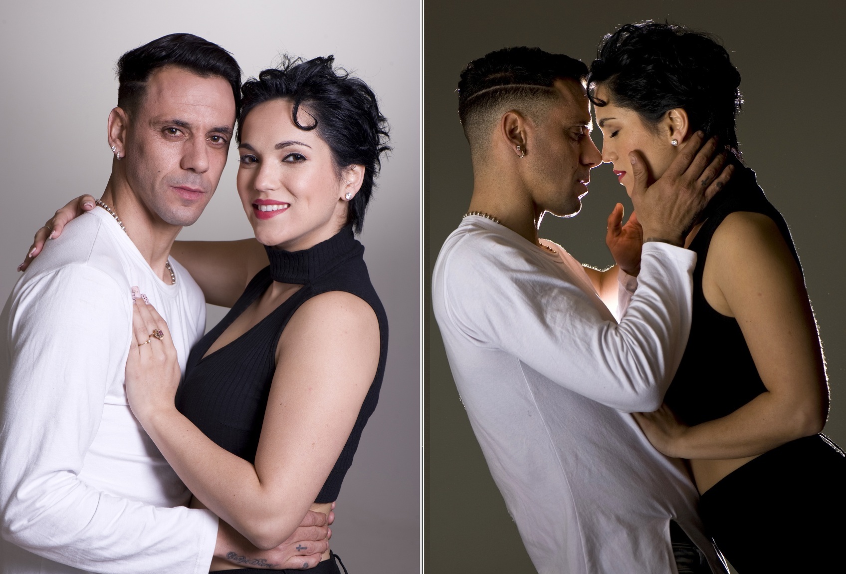 Lolo Estoyanoff y Majo Álvarez. Foto: Leo Mainé