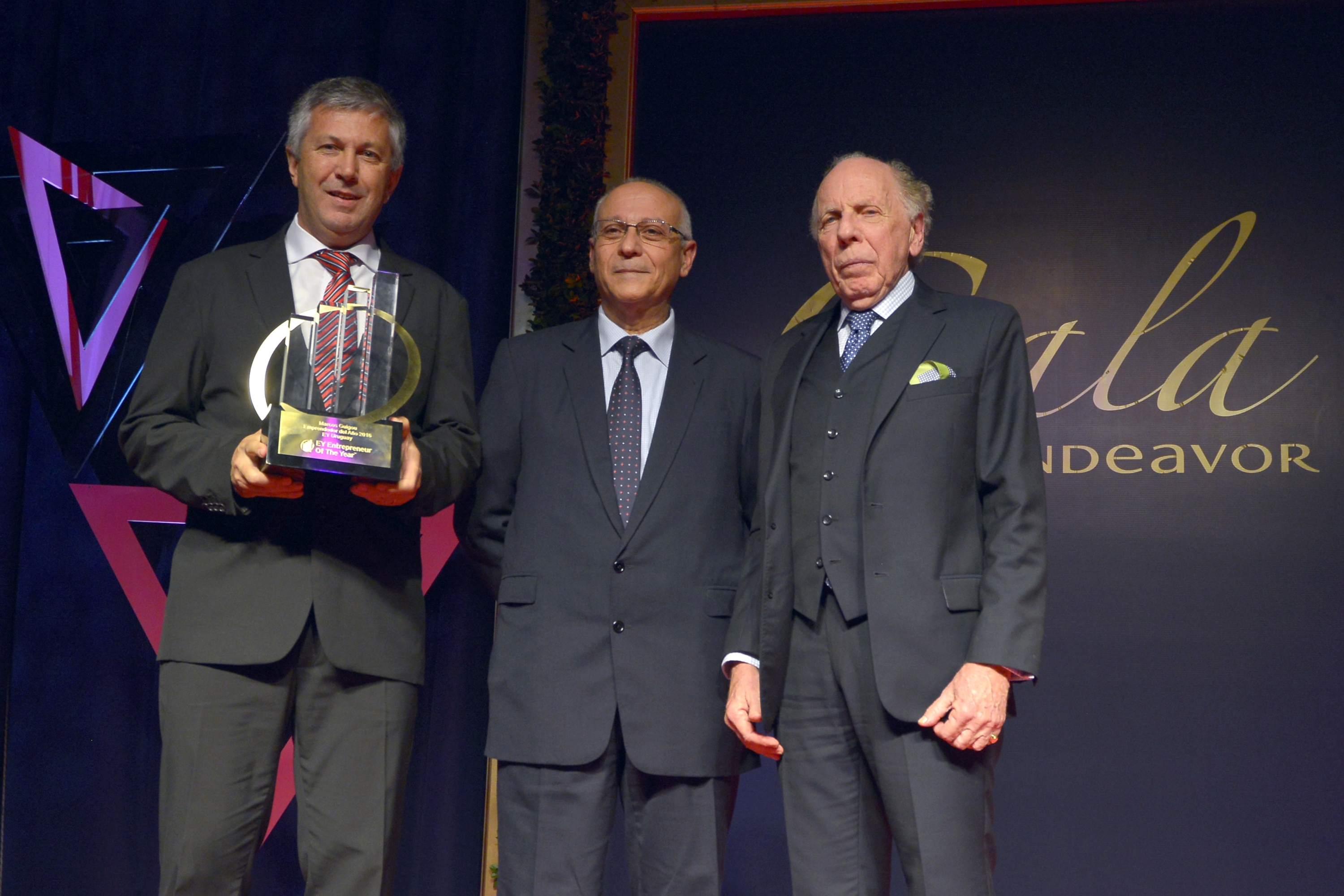 Marcos Guigou, Luis Montone, Gabriel Rozman.