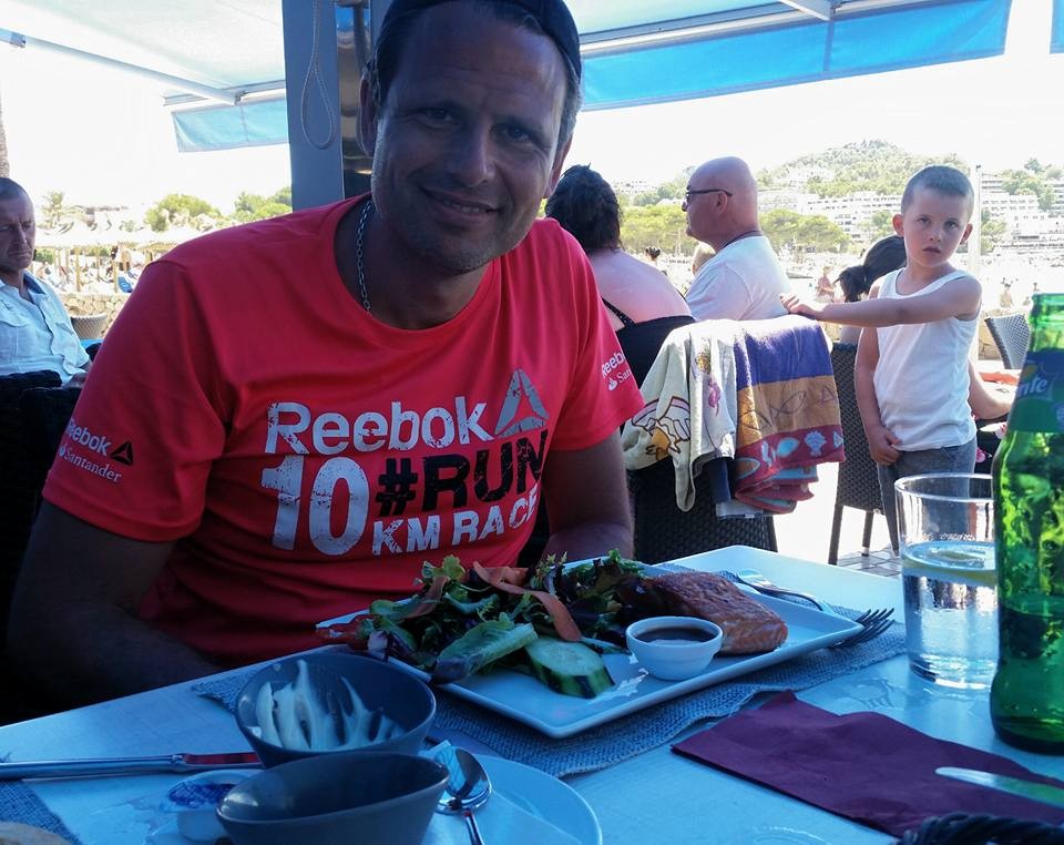 Jorge Lenoble en Mallorca.