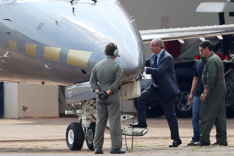 Cunha: Se lo acusa de recibir US$ 5 millones para facilitar negocios con Petrobras. Foto: Reuters.