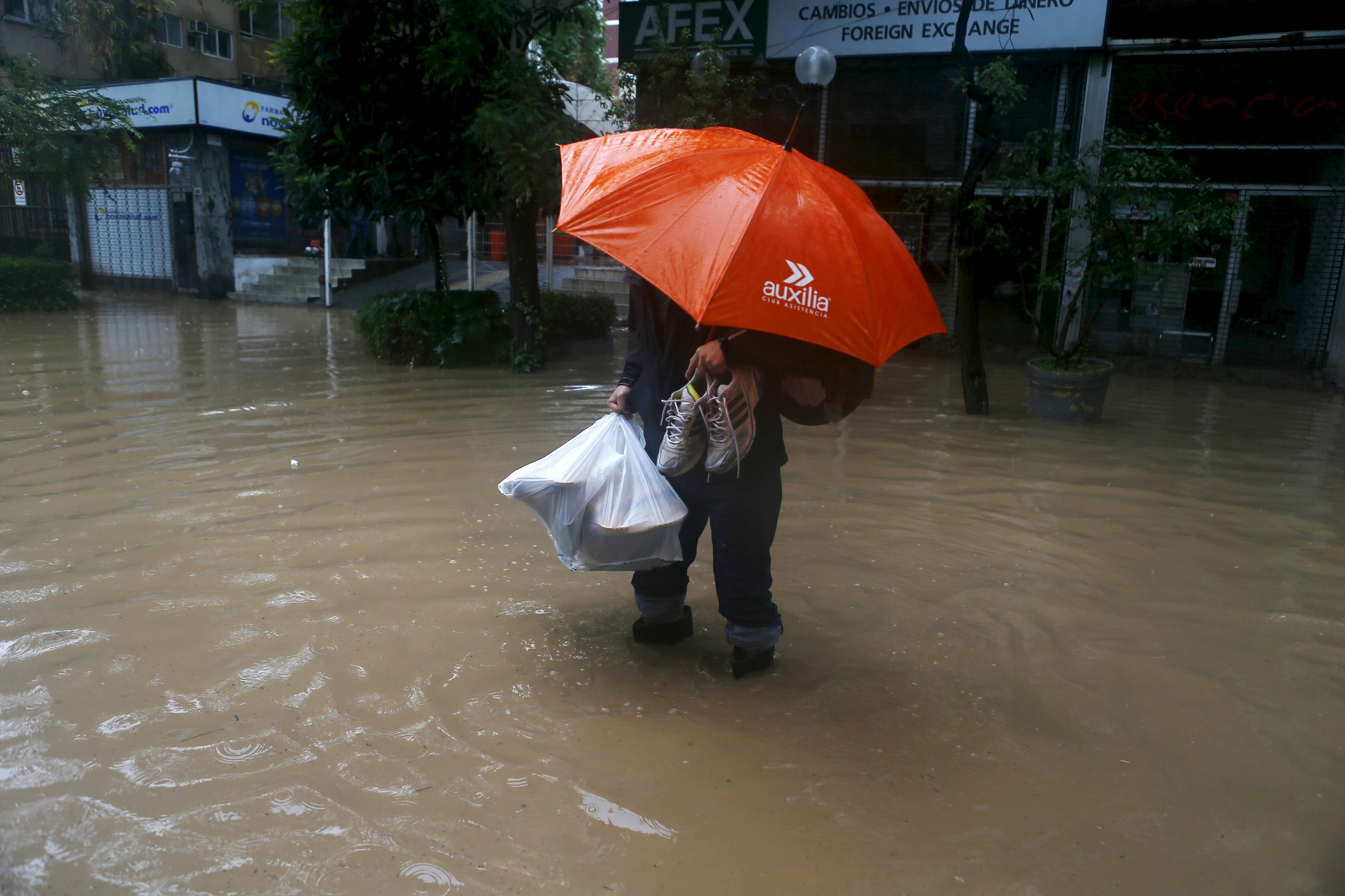 Inundaciones en Chile. Foto Reuters