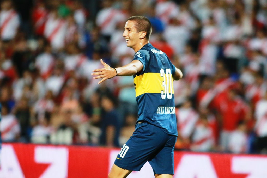 Rodrigo Bentancur en Boca Juniors. Foto: Archivo El País.