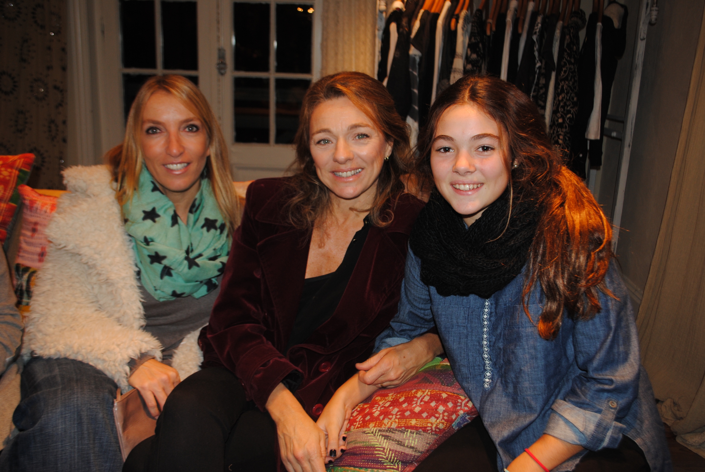 Carolina Cikato, Susana Ameglio, Elina Regules.