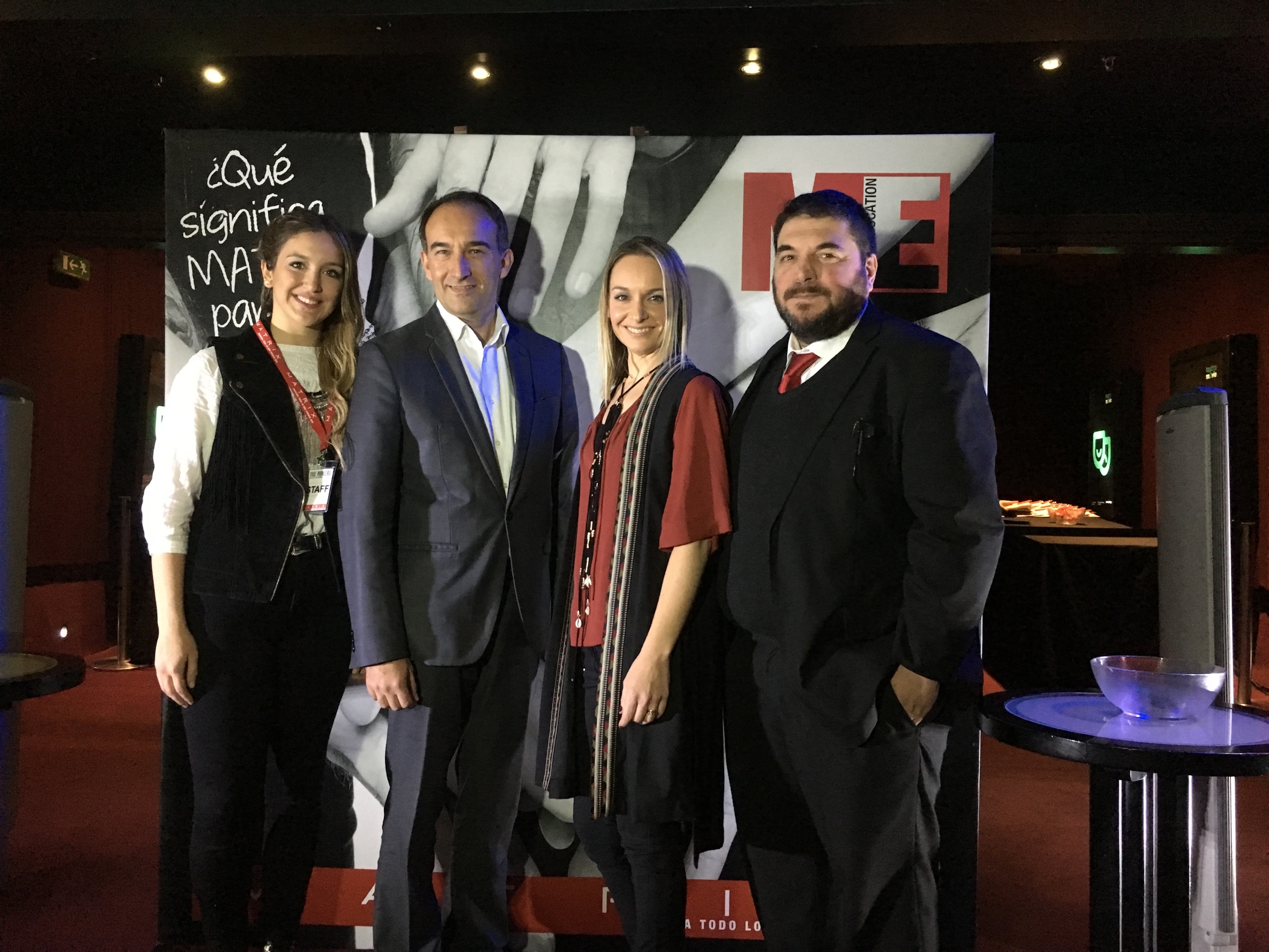 Estefania Winterhalter, Federico Pigni, Viviana Cappi ,  Dartinelli Moreira.