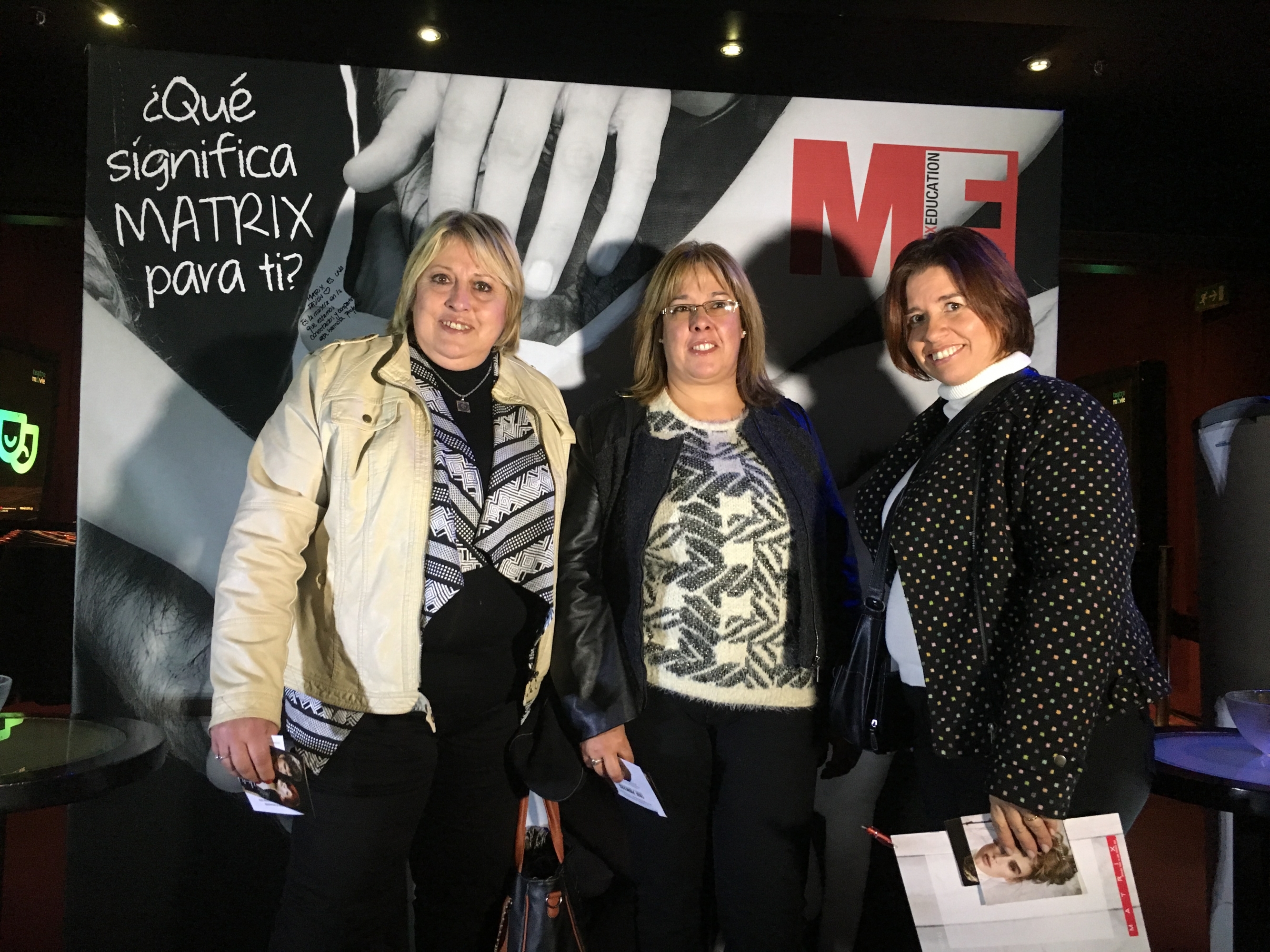 Graciela Vignone, Mónica Arambulo, Rosario Abalo.