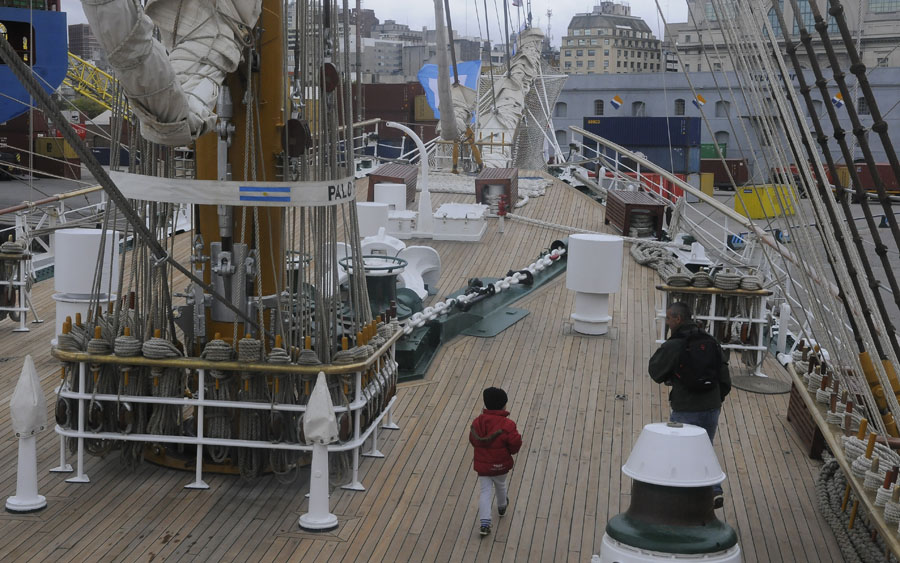 Fragata Libertad. Foto: A. Colmegna