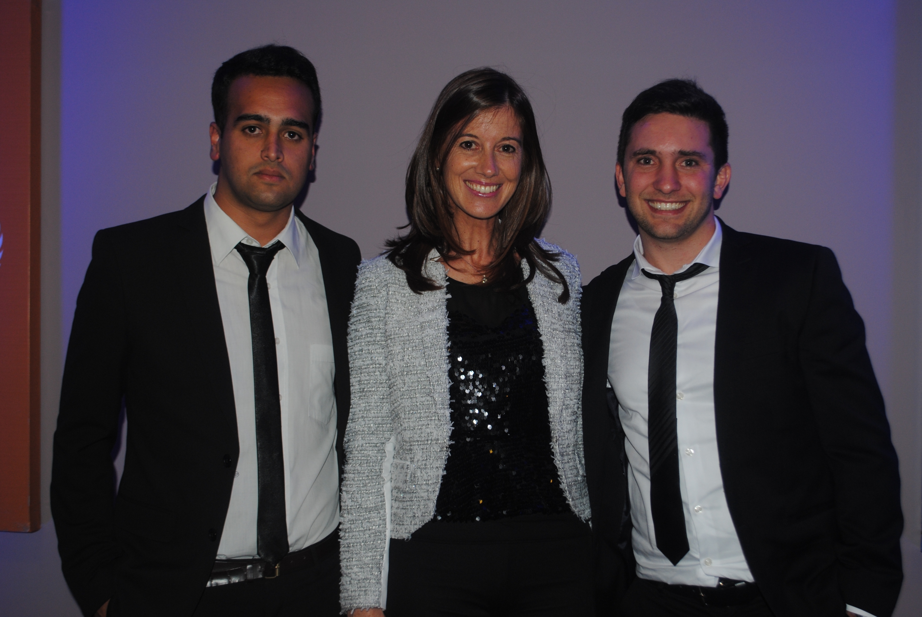 Fabricio Ramos, Shirley Perera, Santiago Pampin.