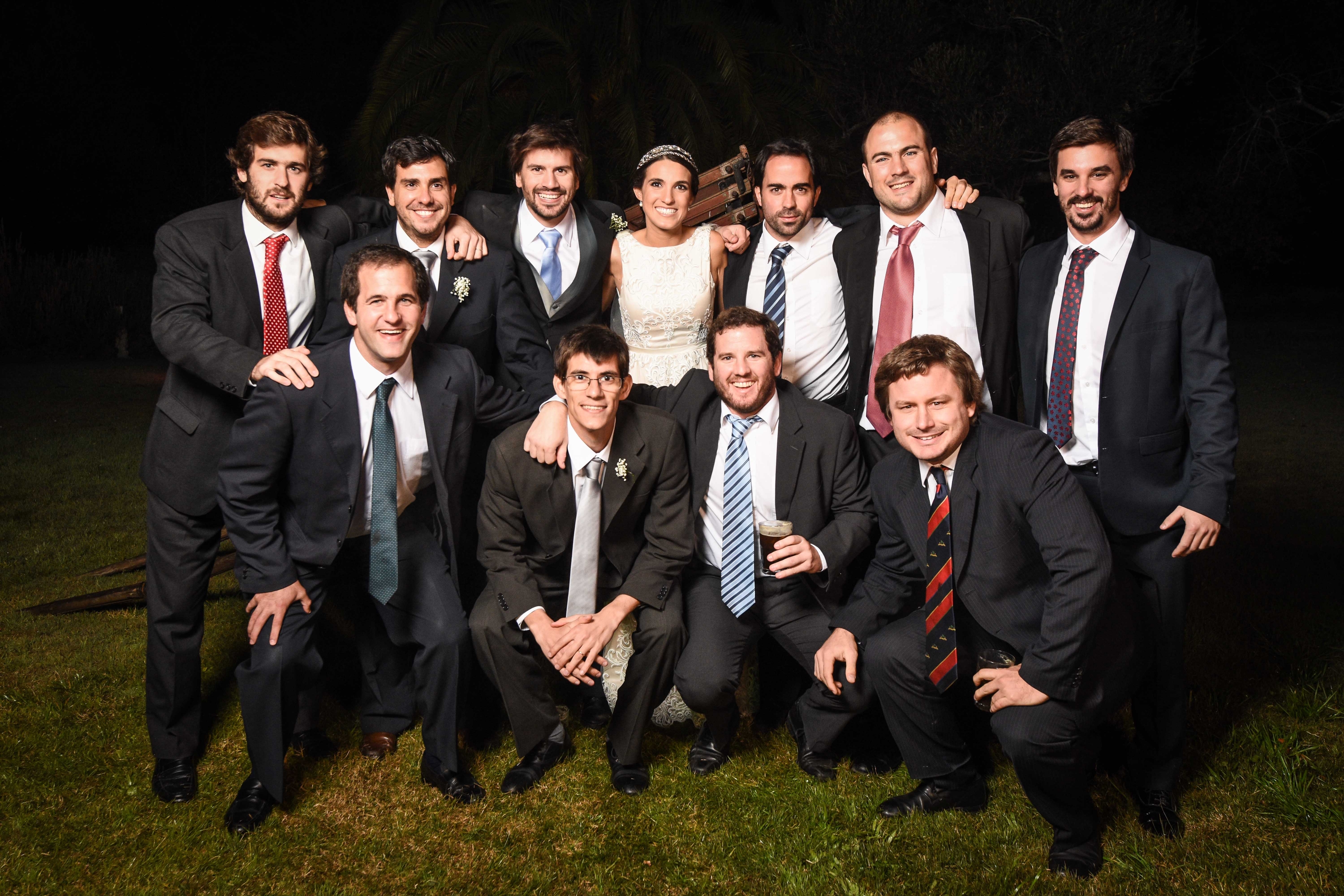 Facundo Paladino, Diego Gregorio, Nicolás García Pintos, María Noel Pelayo, Daniel Rowland, Martín Espiga, Diego Abella, Matías Arocena, Gerardo García Pintos, Alejandro Inciarte, Felipe Storace. Foto: LR PRODUCCIONES.