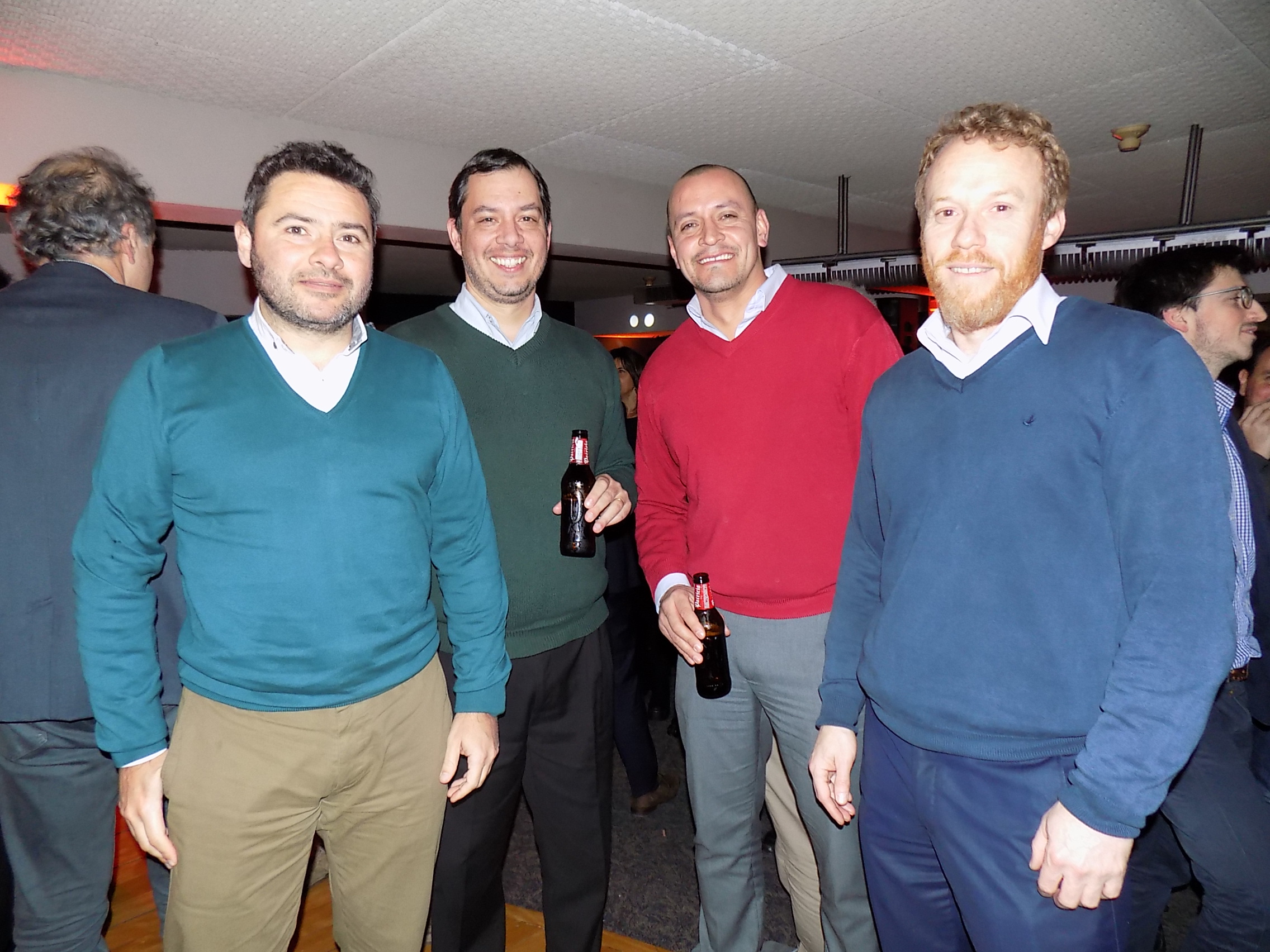 Marcelo Di Prossimo, Diego Bentacurt, Javier Gopar, Javier Echeverría.