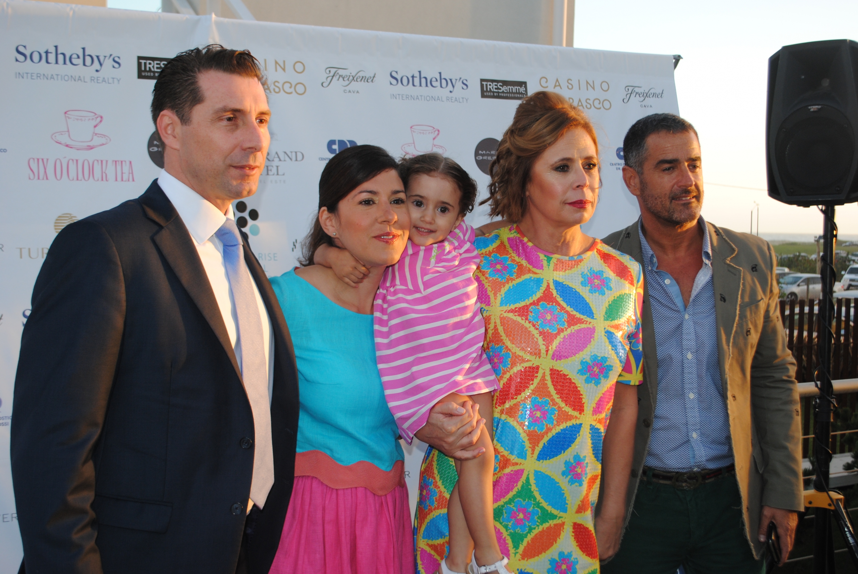 Carminne Dodero, Olympia Perazzo, Agatha Ruiz de la Prada, Fernando de Nuñez.